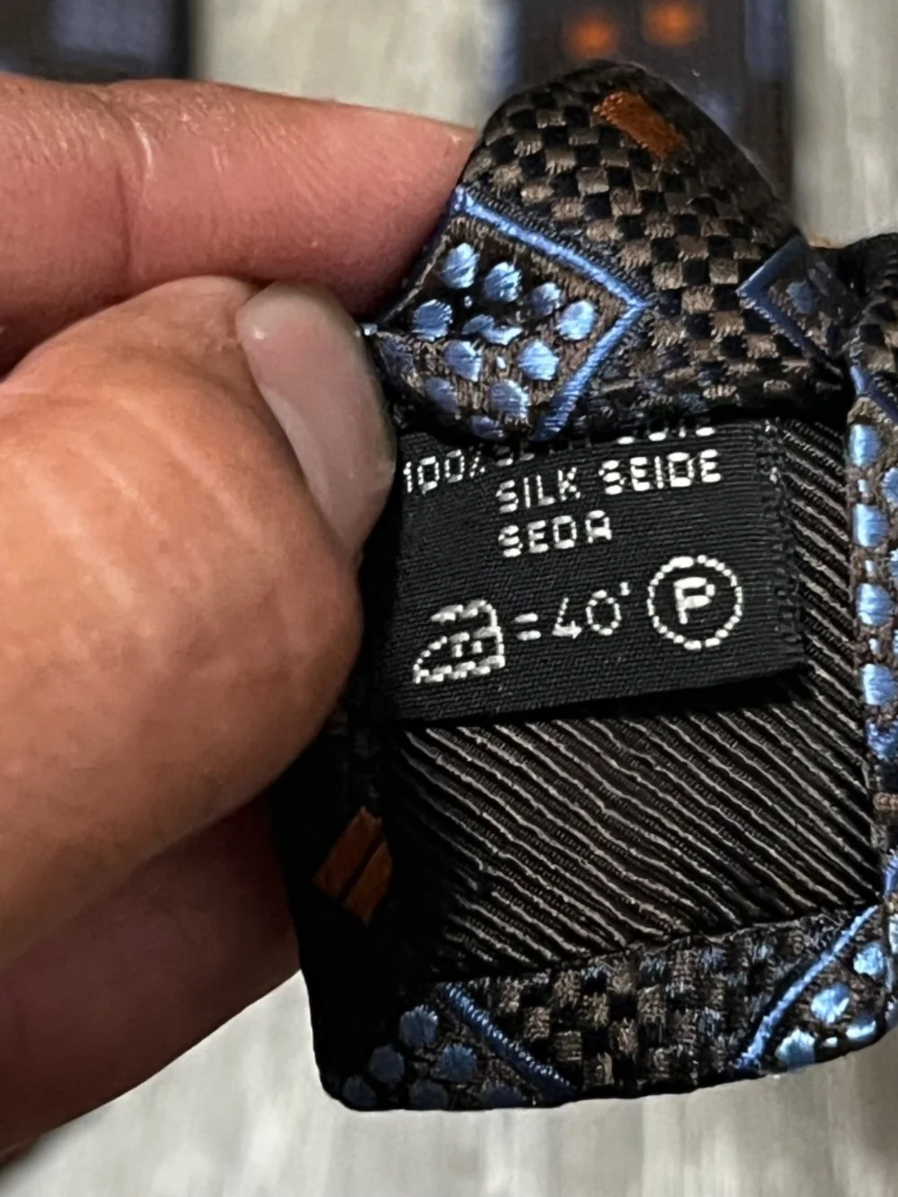 Ermenegildo Zegna 100% Silk Neck Tie 59